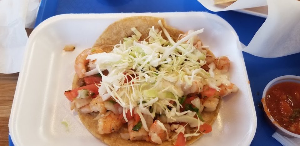 Combo 16 Two Fish Tacos Combination Plate